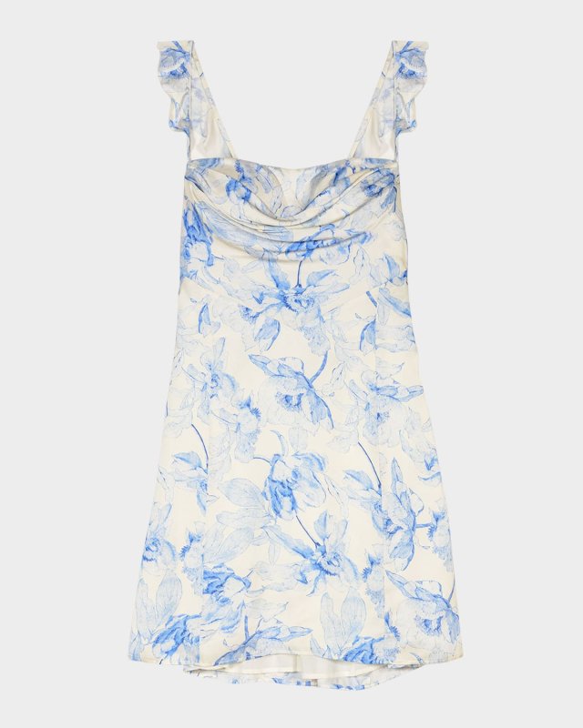 Romantiblue Mini Dress
